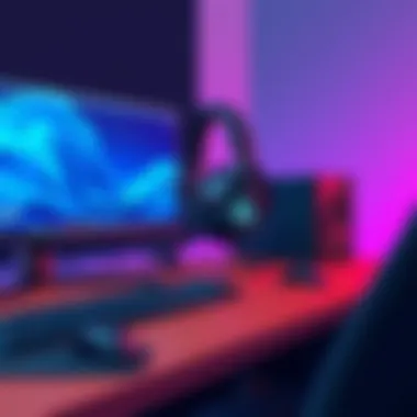 Logitech G Pro X Wireless in a Gaming Setup Logitech G Pro X Wireless headset in a gaming setup