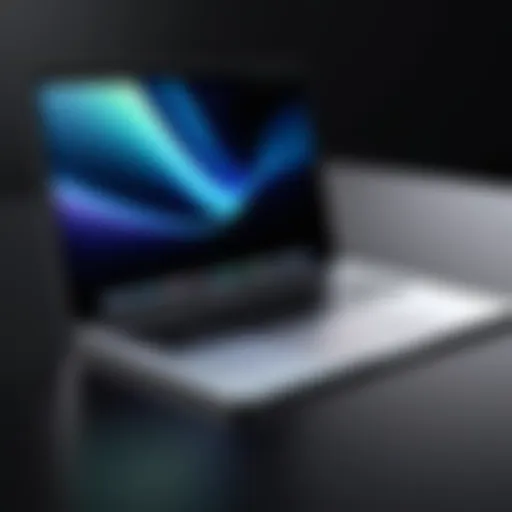 Sleek MacBook design showcasing its elegance