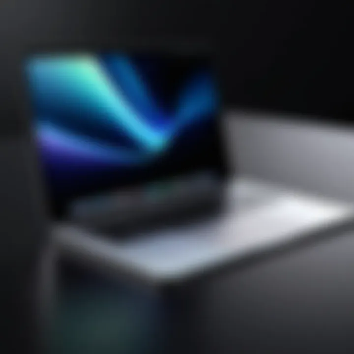 Sleek MacBook design showcasing its elegance