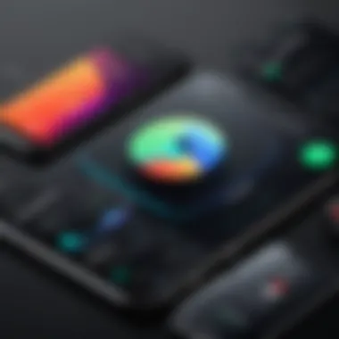 Graphical data showing market trends in tech pre-orders