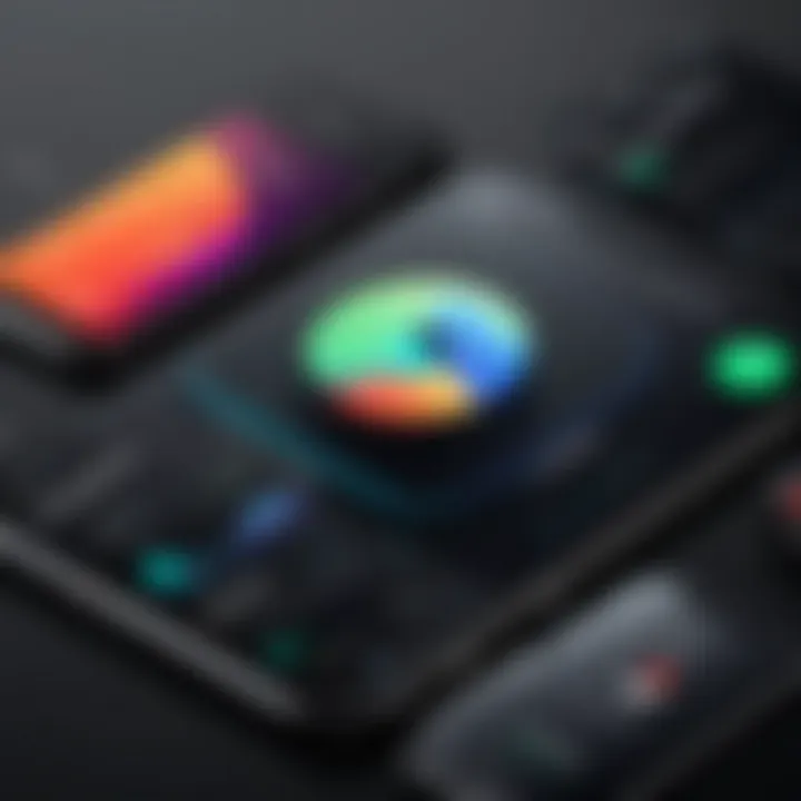 Graphical data showing market trends in tech pre-orders