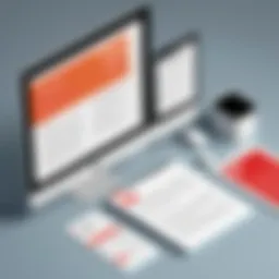 A modern software interface for merging PDF files