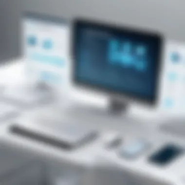 Technical Requirements Overview Infographic detailing the technical requirements for effective screen sharing