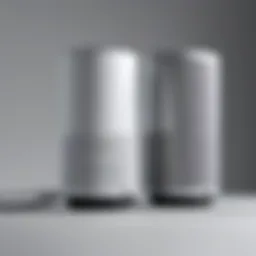 Elegant design of Microsoft Surface speakers showcasing modern aesthetics