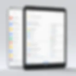 Illustration of shared checklist interface in Google