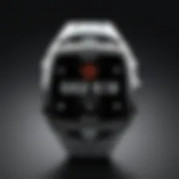 Showcasing the sleek design of the Oakley Smart Watch