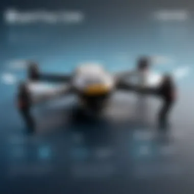 Key Features of Beginner FPV Drones Close-up of a beginner-friendly FPV drone showcasing its features