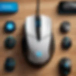 Gaming mouse with customizable buttons