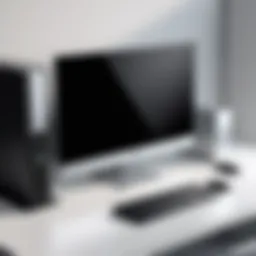 A sleek personal computer setup showcasing high performance