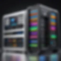 Visual representation of macOS storage management tools