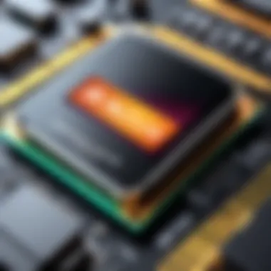 Performance Gains in Modern Processor Applications Graph showing performance enhancements in processor applications