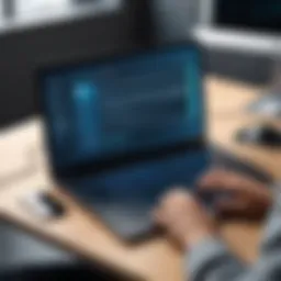 Illustration of a secure digital workspace