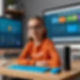 Overview of Qustodio's user interface showcasing parental controls