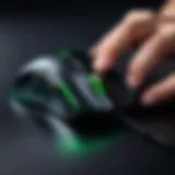 Razer Naga Pro Wireless Gaming Mouse showcasing its ergonomic design
