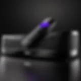 Roku sound system showcasing sleek design and modern aesthetics