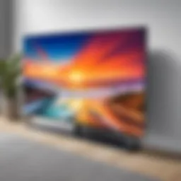 Sleek design of Samsung Frame TV showcasing its artistic appeal