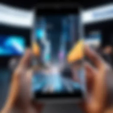 Anticipating Future Innovations in Samsung Galaxy Concept art depicting the future of Samsung Galaxy innovations.