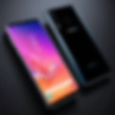 Innovative Design of Samsung Galaxy Smartphones A sleek Samsung Galaxy smartphone showcasing its innovative design.