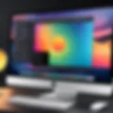 User interface of Mac's built-in screen recording tool