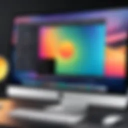 User interface of Mac's built-in screen recording tool