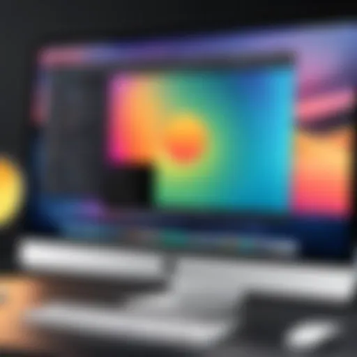 User interface of Mac's built-in screen recording tool
