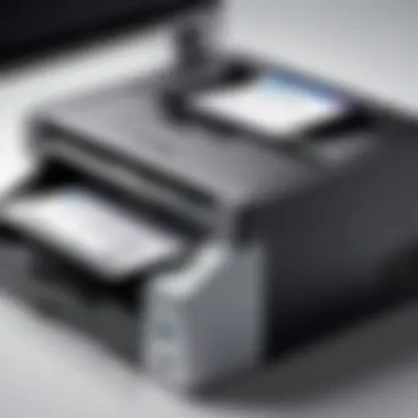 Brother printer connected to a computer