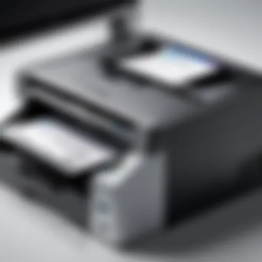 Brother printer connected to a computer