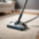 Shark Navigator XL in action on a carpet