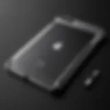 Detail of Spigen case showcasing sleek design