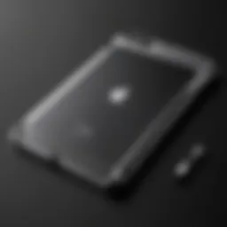 Detail of Spigen case showcasing sleek design