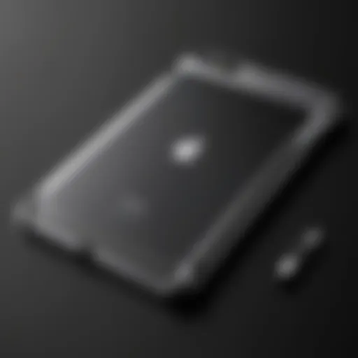 Detail of Spigen case showcasing sleek design