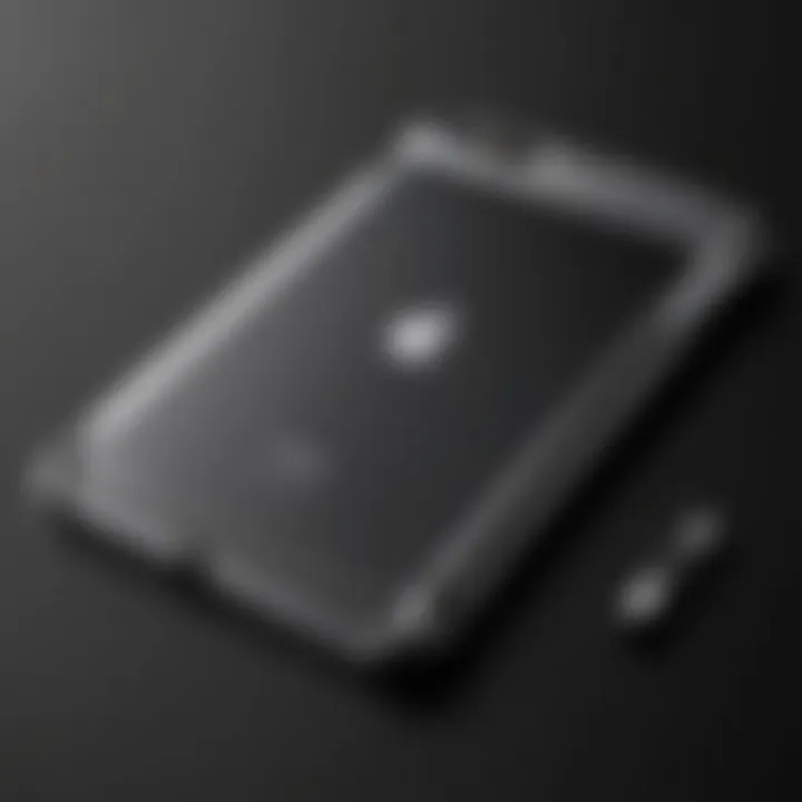 Detail of Spigen case showcasing sleek design