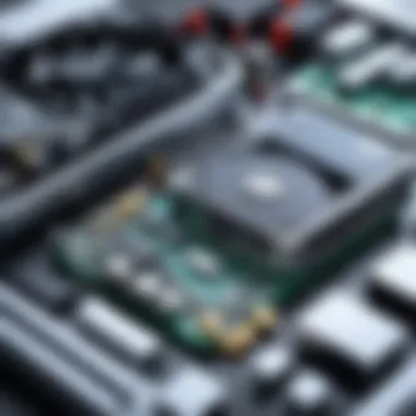 Understanding Hardware Upgrades for Storage Enhancement Illustration of internal mobile storage components and upgrades
