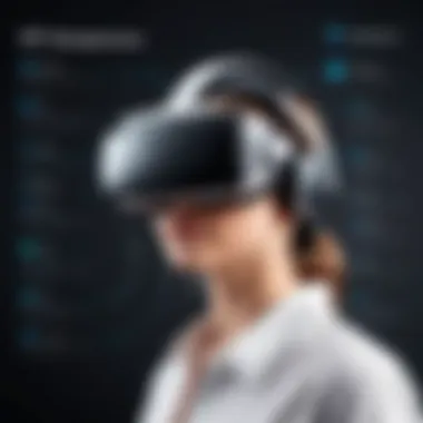 Comparison chart highlighting features and specifications of leading VR headsets.