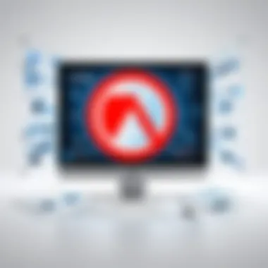 Impact of Ad Blocking on Digital Advertising Diagram illustrating the impact of ad blocking on digital advertising