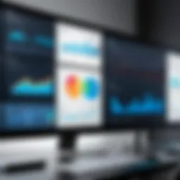 Visual representation of TIBCO Spotfire dashboard showcasing data analytics