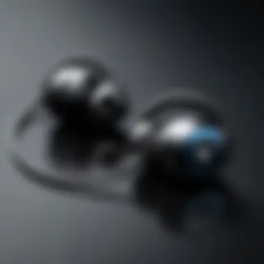 Earbuds showcasing ergonomic design for comfort