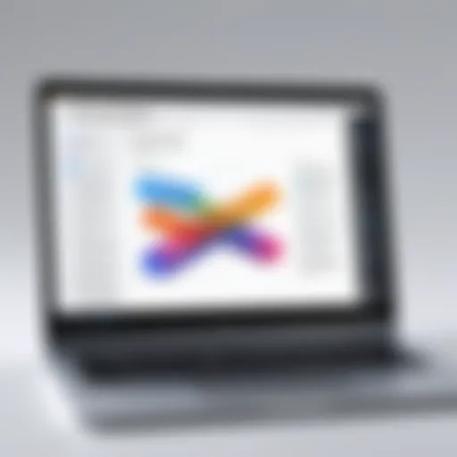 Illustration depicting a PDF file transforming into hyperlinks