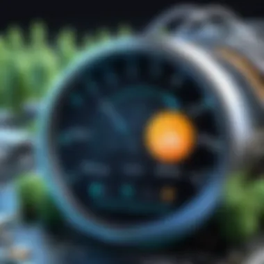 Visualization of environmental factors impacting internet performance