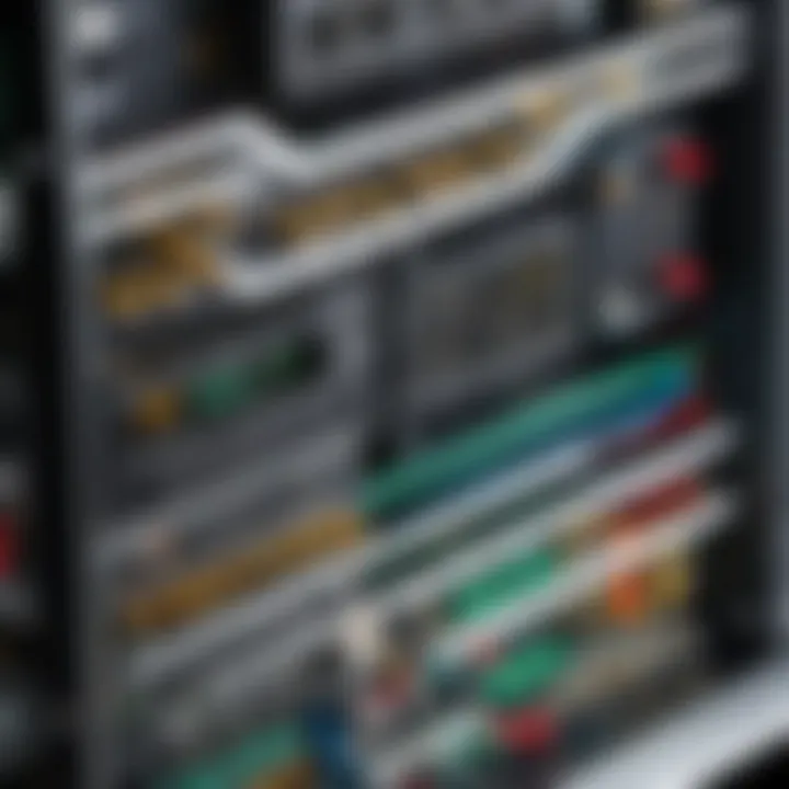 Graphic representation of network hardware issues