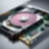 Technical diagram illustrating Type C hard drive architecture