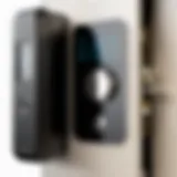 An electronic lock mechanism in action