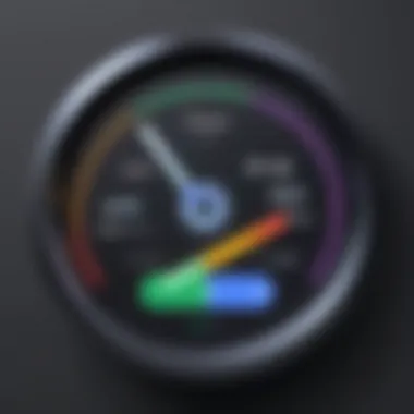 Screenshot of Google Internet Speed Check Interface Screenshot of Google Internet speed check interface