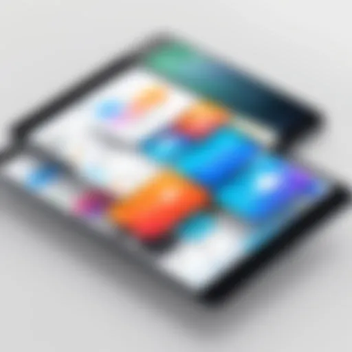 iCloud Drive Interface Overview Visual representation of iCloud Drive interface