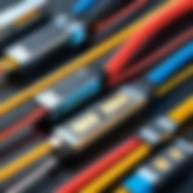 Data Transfer Cables and Their Importance Data transfer cables linking components within a PC