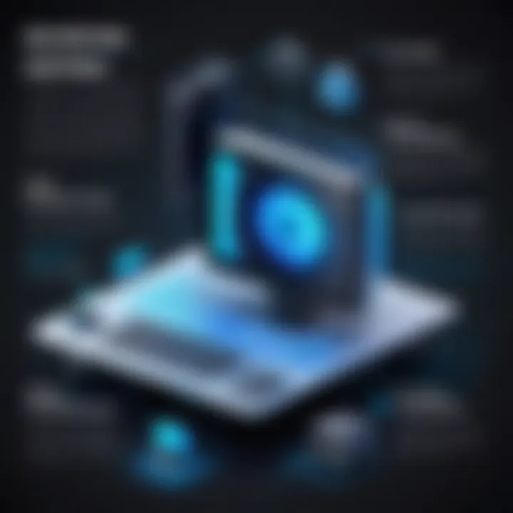 Infographic depicting real-world applications of sensitive recording technology.