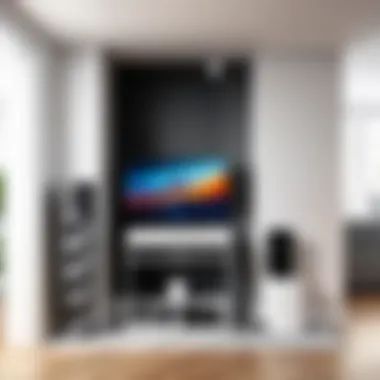 Installation setup for a single booster in a home environment