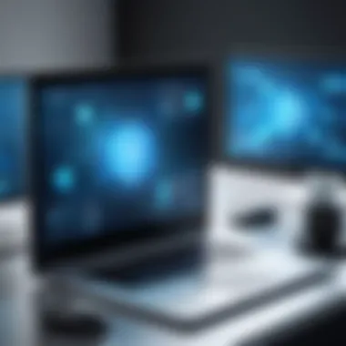 Security in Video Communication A conceptual image depicting security measures in digital communications