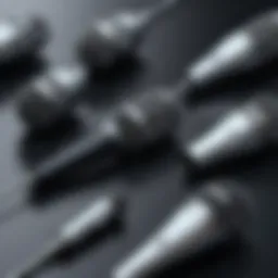 Detailed diagram of a web microphone showcasing various components.