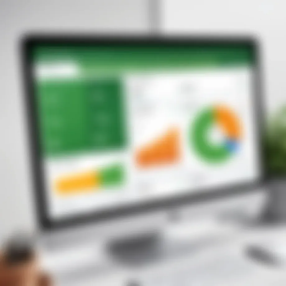 A visual representation of QuickBooks dashboard showcasing payroll features